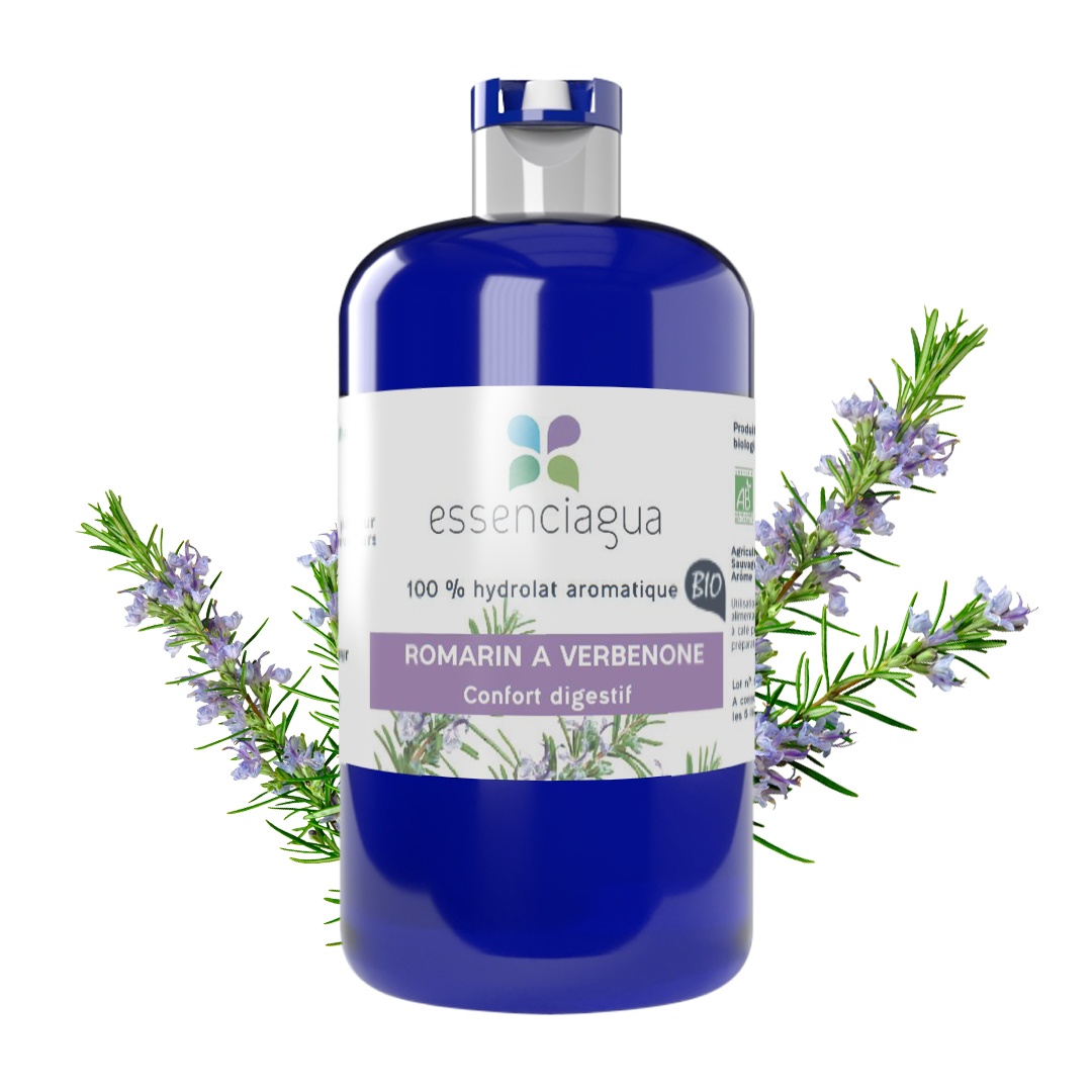 Rosmarin-Verbenon-Hydrolat 100% biologisch und handwerklich hergestellt