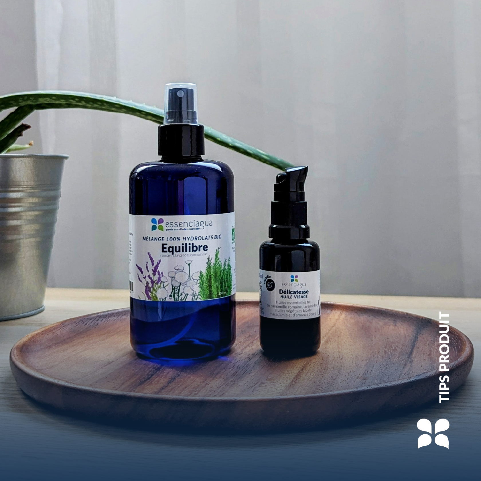 💧Winterroutine Delicatesse mit unserer Hydrolatmischung Équilibre