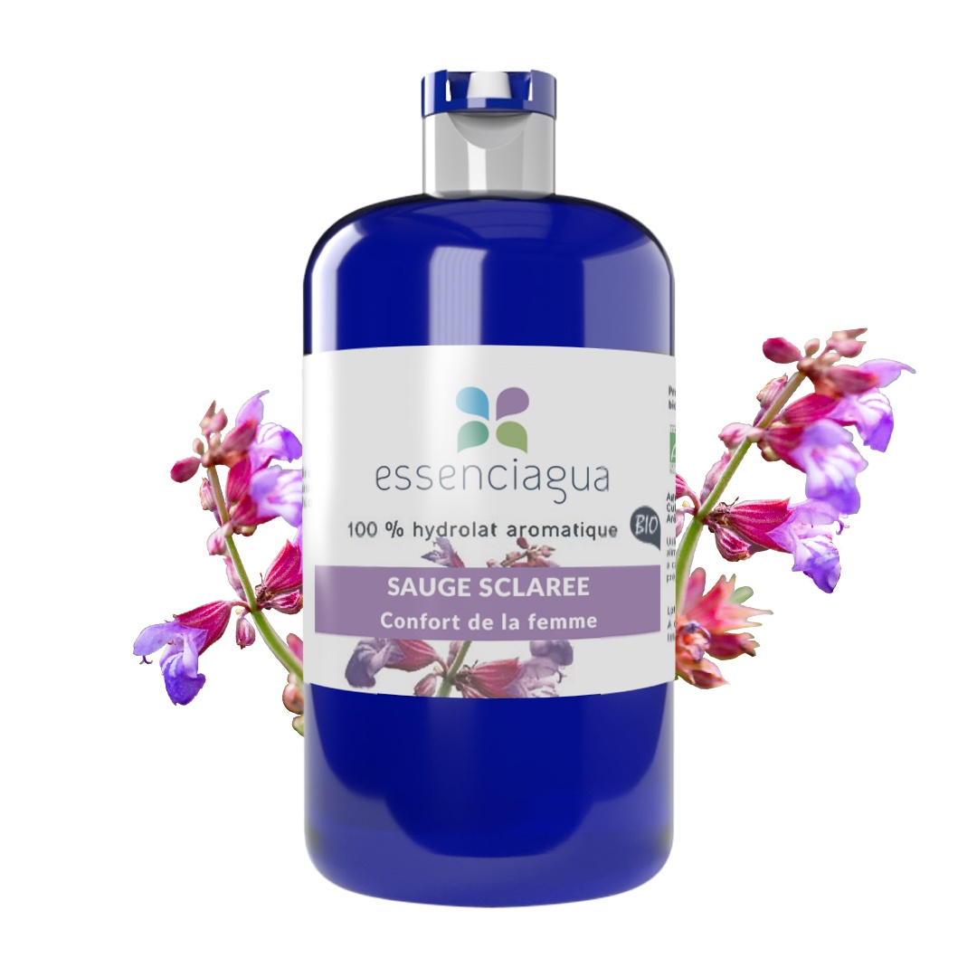 Muskatellersalbeihydrolat 100% Bio und handwerklich hergestellt