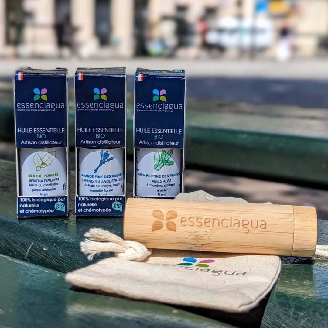 Inhalationsset aus Bambus - Tonikum 100% Bio und handwerklich hergestellt — photo 3