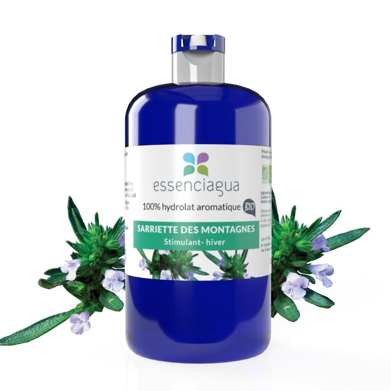 Hydrolat aus Berg-Bohnenkraut 100% Bio und handwerklich hergestellt