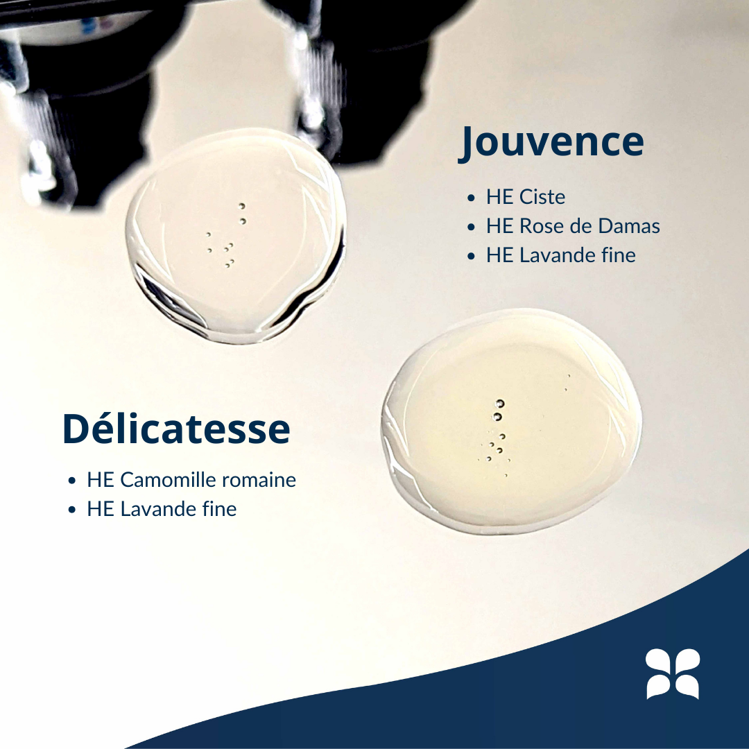 🌿Zoom über unsere Gesichtsöle Jouvence und Délicatesse
