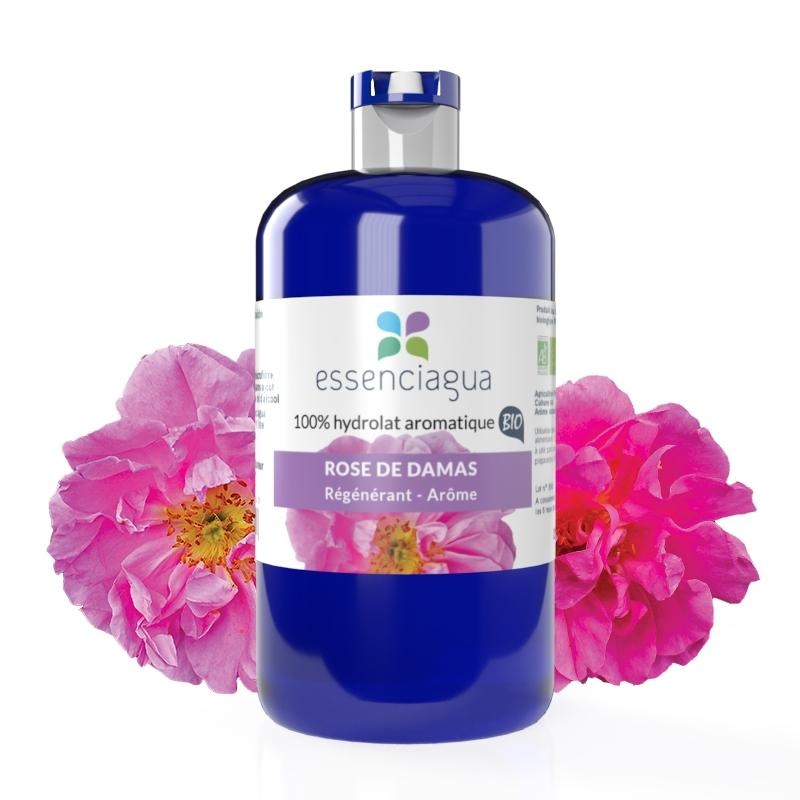 Damaszener-Rosenhydrolat | Rosenwasser 100% Bio und handwerklich hergestellt