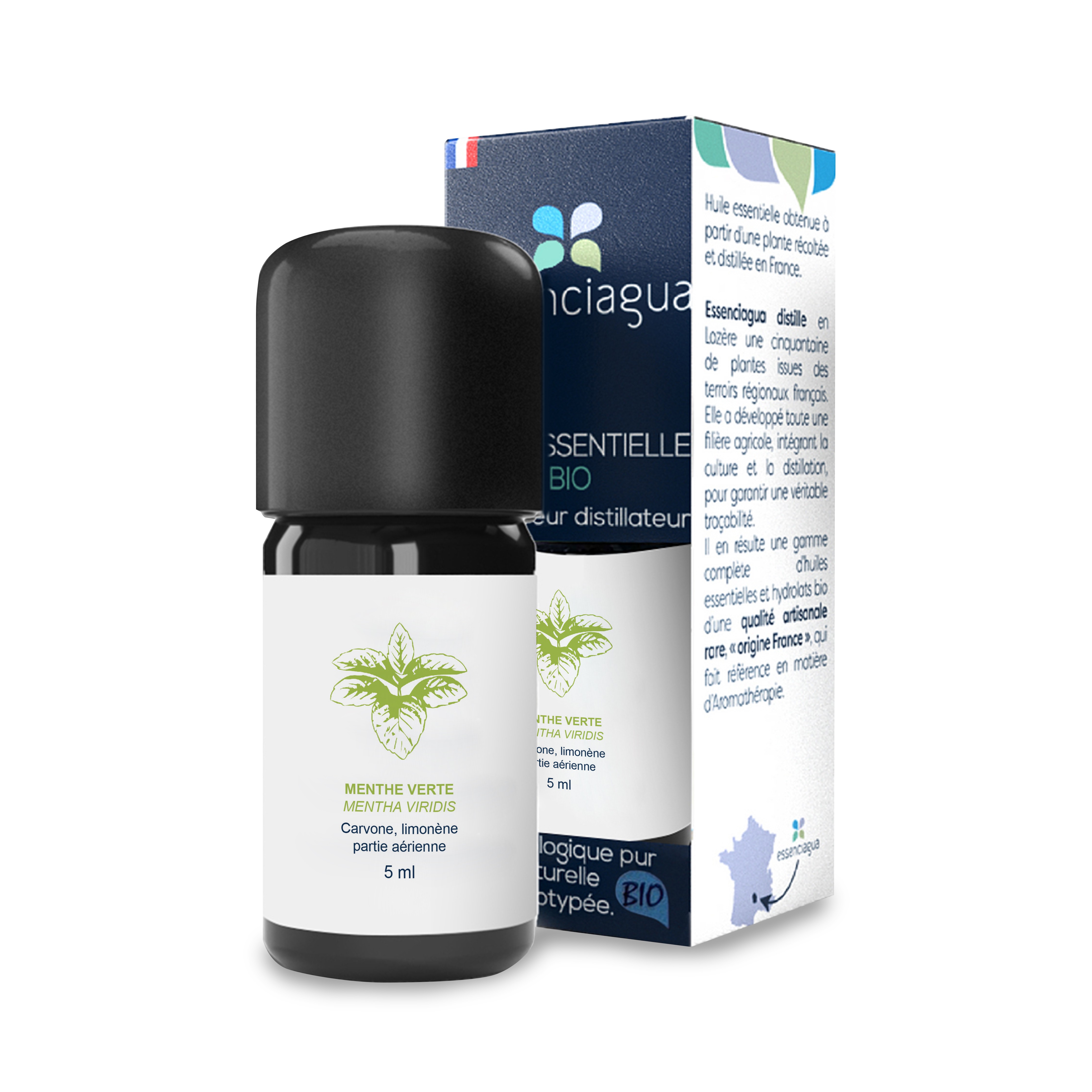 Ätherisches Öl aus Grüner Minze 100% Bio und handwerklich hergestellt — photo 3