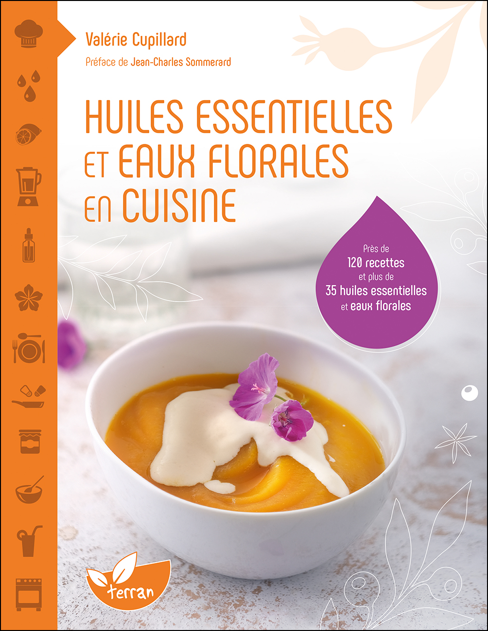 Buch Kochen mit ätherischen Ölen und Blütenwasser
