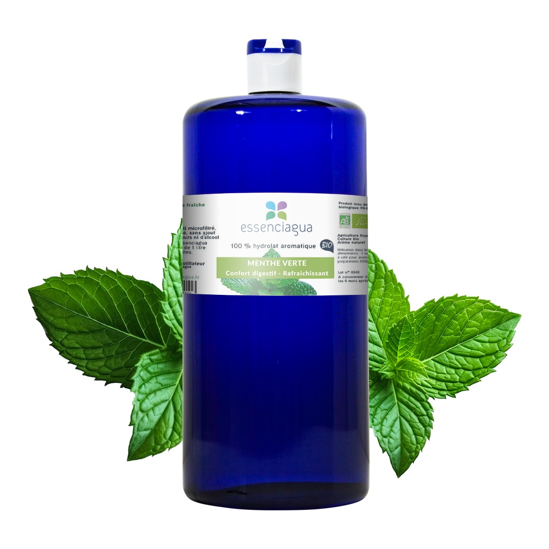 Hydrolat aus Grüner Minze 100% biologisch und handwerklich hergestellt — photo 3