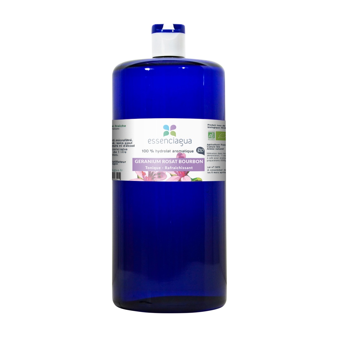 Hydrolat aus Geranium rosat bourbon 100% Bio und handwerklich hergestellt — photo 4