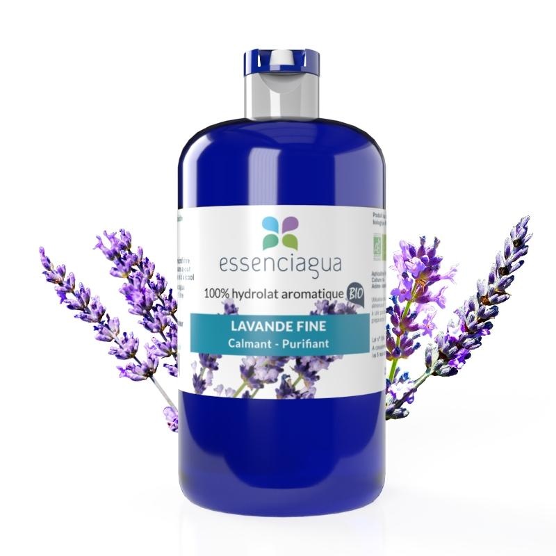 Hydrolat aus feinem Lavendel aus den Causses 100% Bio und handwerklich hergestellt