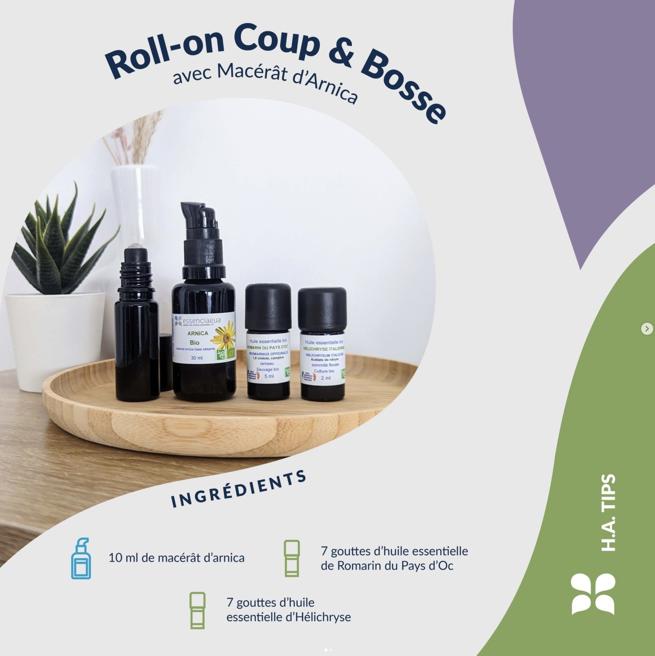After Cut & Bump Roll-on mit Arnika-Macerat